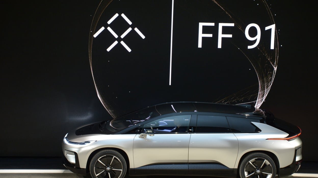 Electric car startup Faraday Future doesn