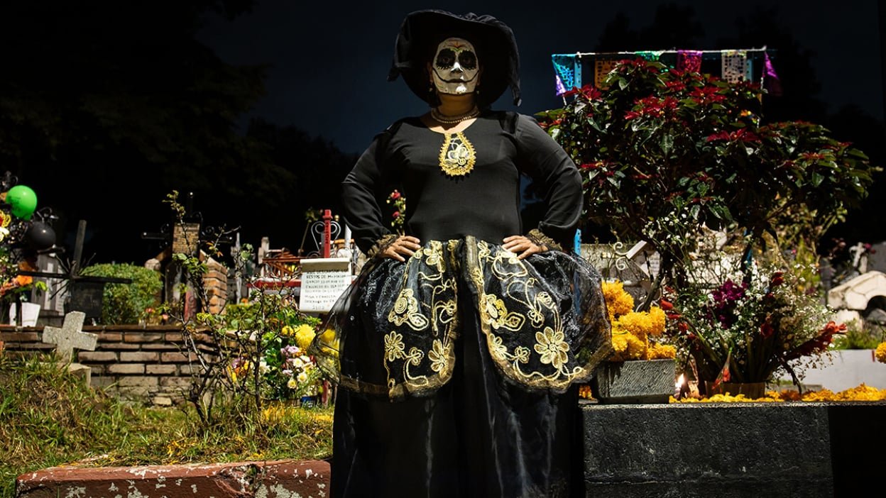 Google celebrates Day of the Dead with colourful skull-themed doodle